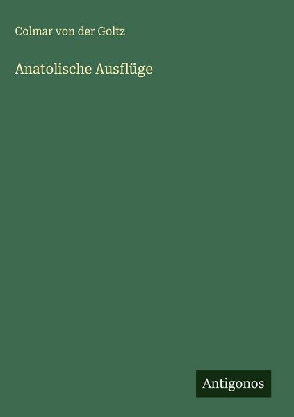 Produktbild: Anatolische Ausfl&uuml;ge