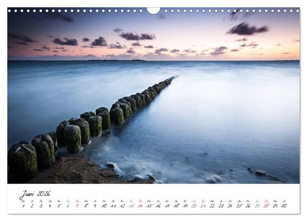 Produktbild: F&ouml;hrweh - Stimmungsvolle Nordsee Bilder (Wandkalender 2026 DIN A3 quer), CALVENDO Monatskalender