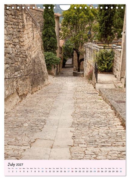 Produktbild: Provence &ndash; Scenic Villages of France (Wall Calendar 2027 DIN A4 portrait), CALVENDO 12 Month Wall Calendar