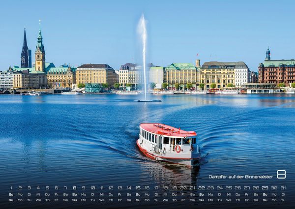 Produktbild: Hamburg - Zwischen Speicherstadt und Alster - 2027 - Kalender DIN A2