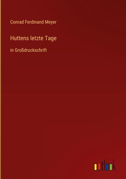 Produktbild: Huttens letzte Tage