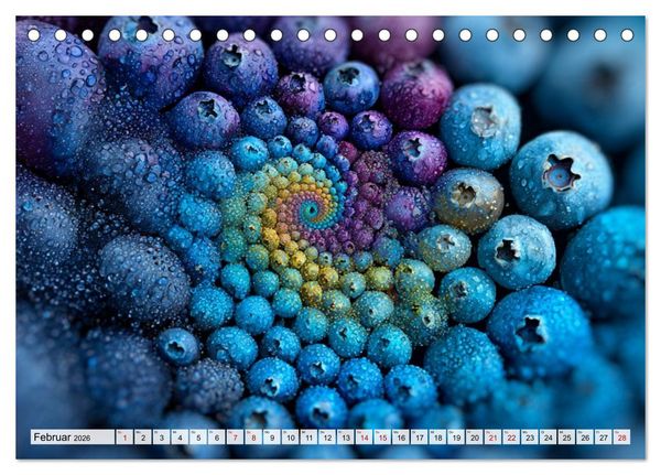 Produktbild: Fibonacci&rsquo;s Garten (Tischkalender 2026 DIN A5 quer), CALVENDO Monatskalender