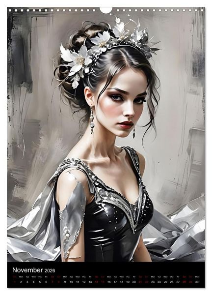 Produktbild: Dancing Elegance (Wall Calendar 2026 DIN A3 portrait), CALVENDO 12 Month Wall Calendar