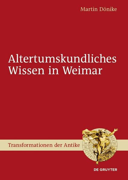 Produktbild: Altertumskundliches Wissen in Weimar