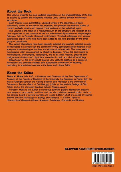 Produktbild: Biopathology of the Liver