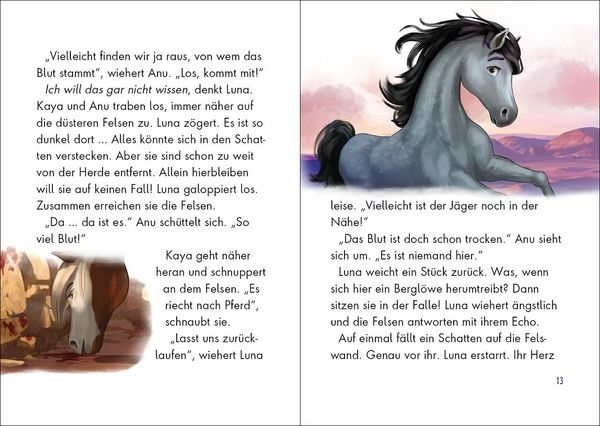 Produktbild: Wildpferde - mutig und frei (Band 1) - Lunas gro&szlig;es Abenteuer