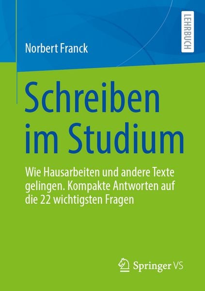 Produktbild: Schreiben im Studium