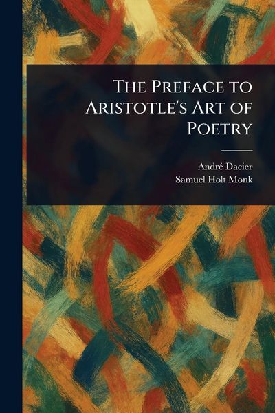 Produktbild: The Preface to Aristotle's Art of Poetry