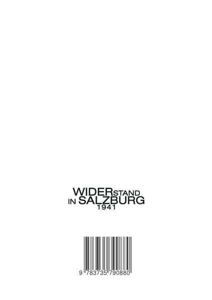 Produktbild: Widerstand in Salzburg 1941