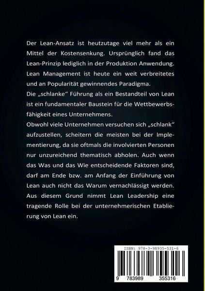 Produktbild: Lean Management f&uuml;r Einsteiger