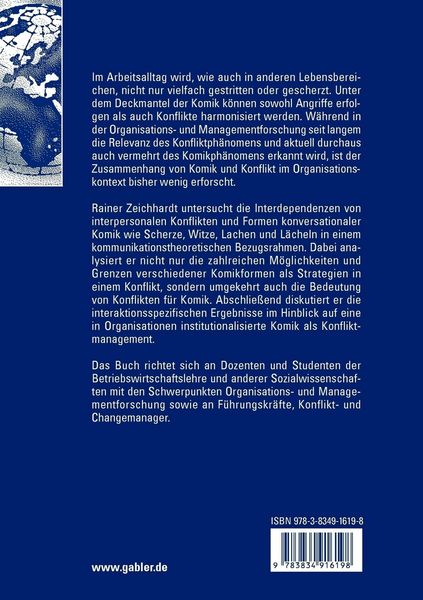 Produktbild: Komik und Konflikt in Organisationen