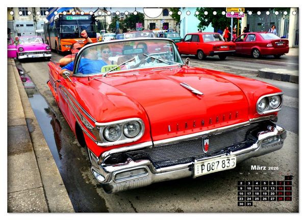 Produktbild: Der rote Star . Oldsmobile Starfire 98 (Wandkalender 2026 DIN A4 quer), CALVENDO Monatskalender