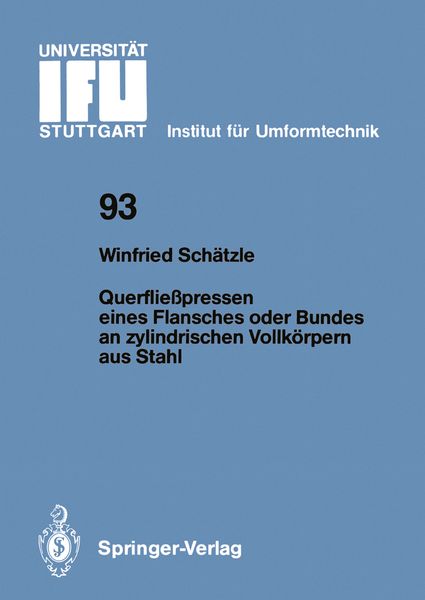 Produktbild: Querflie&szlig;pressen eines Flansches oder Bundes an zylindrischen Vollk&ouml;rpern aus Stahl