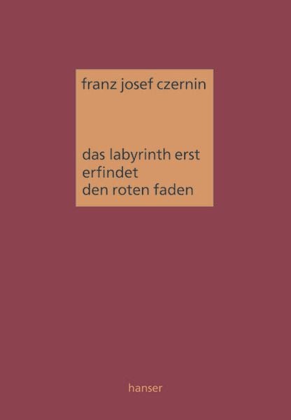 Produktbild: Das Labyrinth erst erfindet den roten Faden
