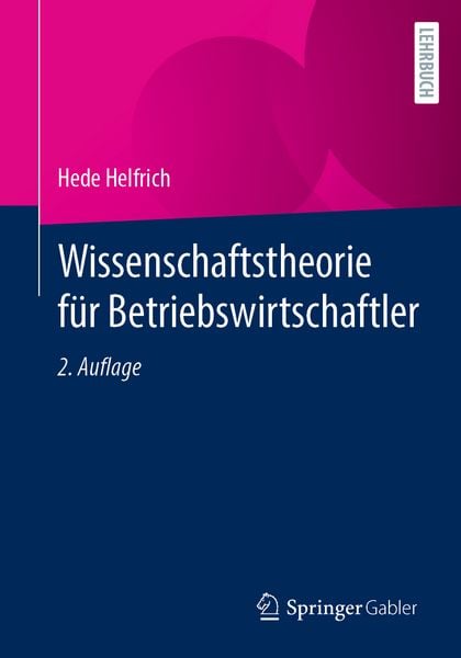 Produktbild: Wissenschaftstheorie f&uuml;r Betriebswirtschaftler
