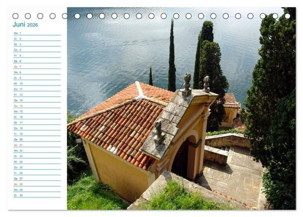 Produktbild: Wundersch&ouml;nes Tessin (Tischkalender 2026 DIN A5 quer), CALVENDO Monatskalender