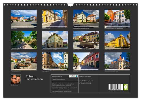 Produktbild: Pulsnitz Impressionen (Wandkalender 2026 DIN A3 quer), CALVENDO Monatskalender