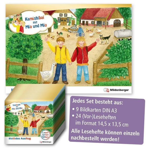 Produktbild: Kamishibai mit Mia und Mio: Matildes Ausflug &ndash; Set