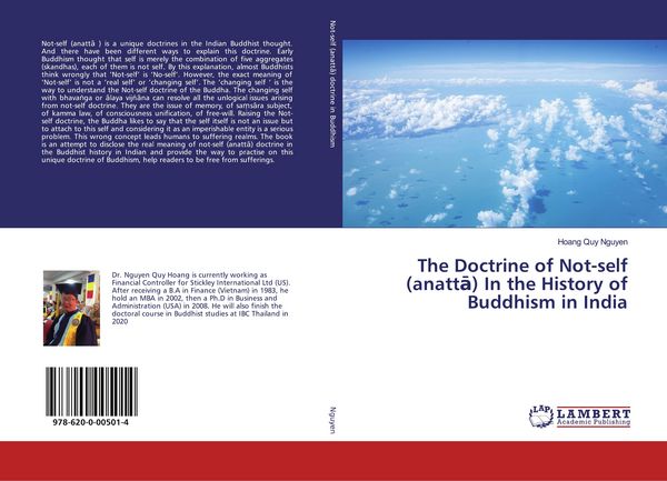 Produktbild: The Doctrine of Not-self (anatt&iquest;) In the History of Buddhism in India