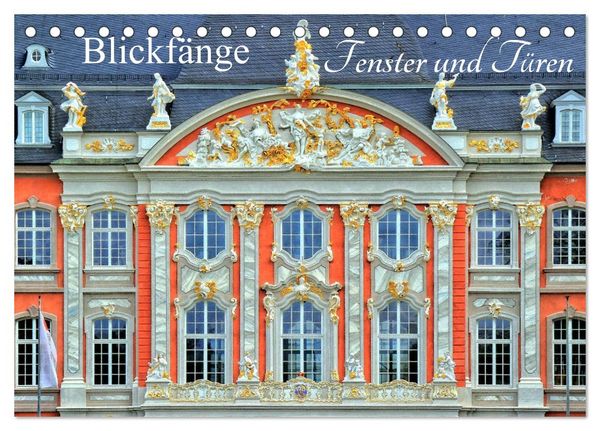 Produktbild: Blickf&auml;nge - Fenster und T&uuml;ren (Tischkalender 2026 DIN A5 quer), CALVENDO Monatskalender