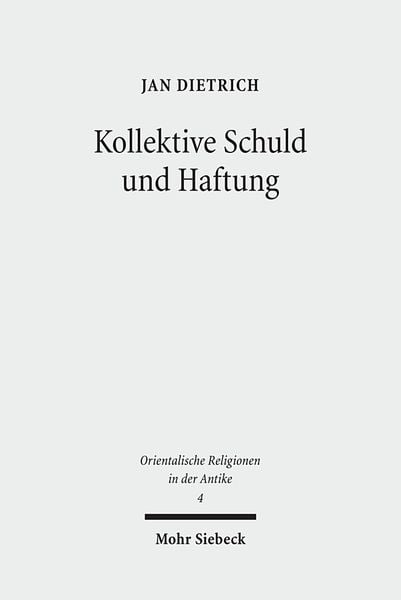 Produktbild: Kollektive Schuld und Haftung
