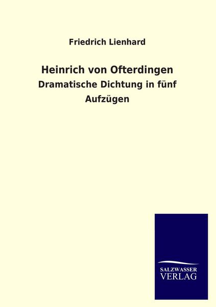 Produktbild: Heinrich von Ofterdingen