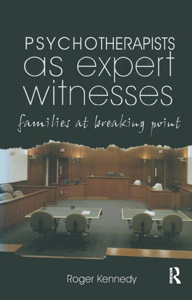 Produktbild: Psychotherapists as Expert Witnesses