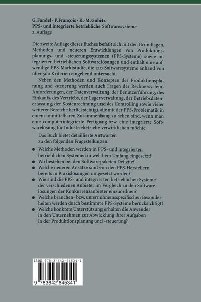 Produktbild: PPS- und integrierte betriebliche Softwaresysteme