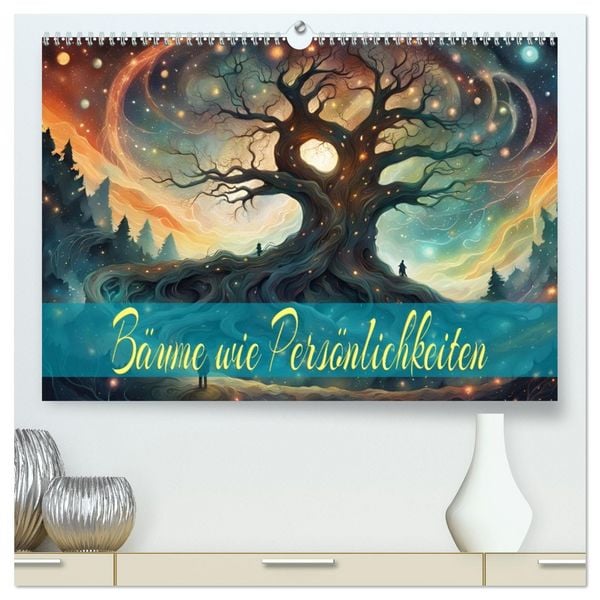 Produktbild: B&auml;ume wie Pers&ouml;nlichkeiten (hochwertiger Premium Wandkalender 2026 DIN A2 quer), Kunstdruck in Hochglanz