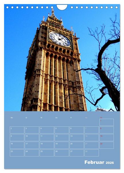 Produktbild: London London (Wandkalender 2026 DIN A4 hoch), CALVENDO Monatskalender