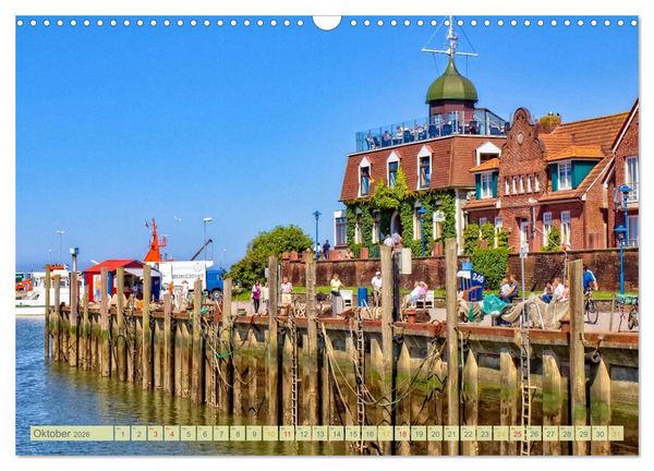 Produktbild: Reise an die Nordsee - Neuharlingersiel (Wandkalender 2026 DIN A3 quer), CALVENDO Monatskalender