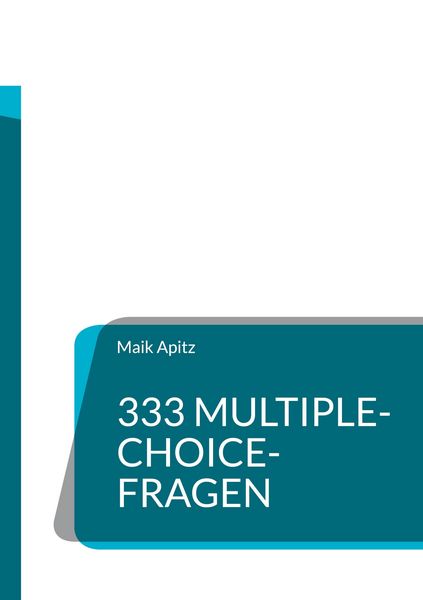 Produktbild: 333 Multiple-Choice-Fragen