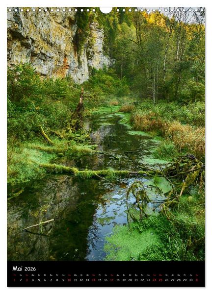 Produktbild: Urlandschaft Wutachschlucht (Wandkalender 2026 DIN A3 hoch), CALVENDO Monatskalender