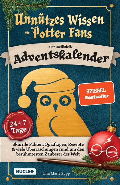 Produktbild: Unn&uuml;tzes Wissen f&uuml;r Potter-Fans &ndash; Der inoffizielle Adventskalender