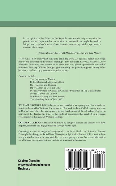 Produktbild: The Natural Law of Money