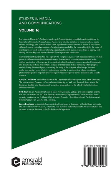 Produktbild: Media and Power in International Contexts