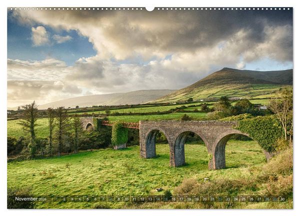 Produktbild: Irland - Zauberhafte Insel in gr&uuml;n (hochwertiger Premium Wandkalender 2026 DIN A2 quer), Kunstdruck in Hochglanz