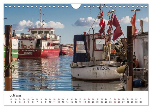 Produktbild: Traumhaftes R&uuml;gen (Wandkalender 2026 DIN A4 quer), CALVENDO Monatskalender