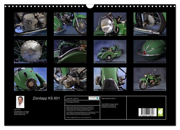 Produktbild: Z&uuml;ndapp KS 601 (Wandkalender 2026 DIN A3 quer), CALVENDO Monatskalender