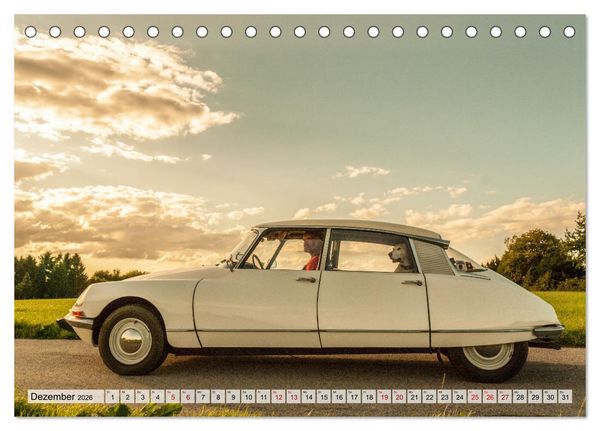 Produktbild: Citro&euml;n D Model &ndash; M&auml;rchenhafte D&eacute;esse (Tischkalender 2026 DIN A5 quer), CALVENDO Monatskalender