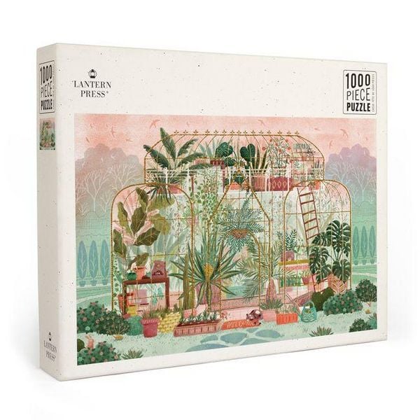 Verdant Greenhouse - 1000 Piece Puzzle
