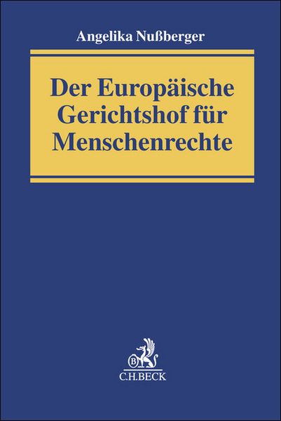 Produktbild: Der Europ&auml;ische Gerichtshof f&uuml;r Menschenrechte