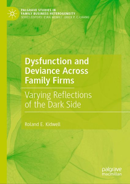 Produktbild: Dysfunction and Deviance Across Family Firms