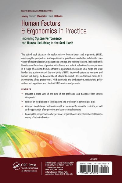 Produktbild: Human Factors and Ergonomics in Practice