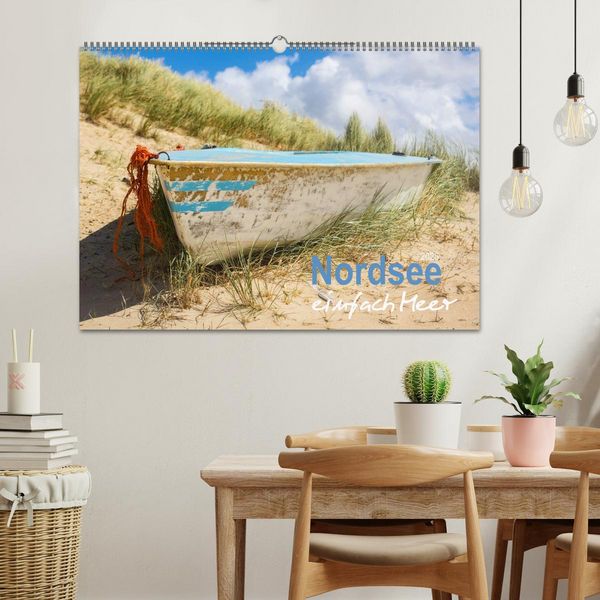 Produktbild: Nordsee - einfach Meer (Wandkalender 2026 DIN A2 quer), CALVENDO Monatskalender