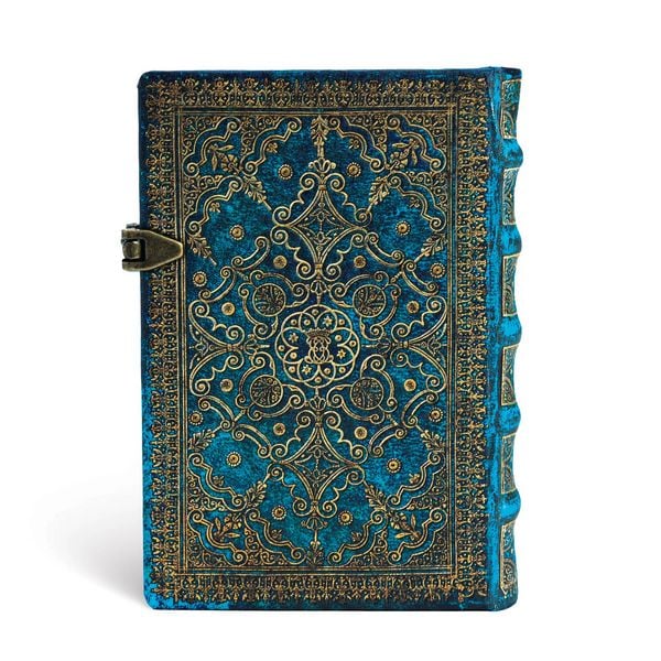 Produktbild: Hardcover Notizbuch Azurblau, Mini, Liniert