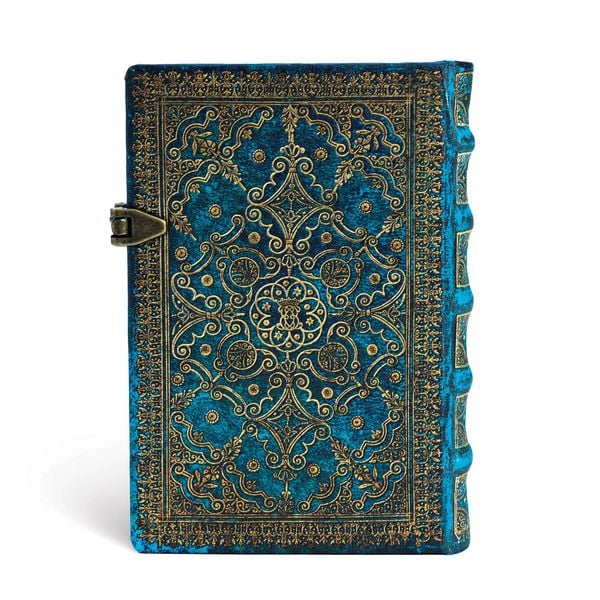Produktbild: Hardcover Notizbuch Azurblau, Mini, Liniert