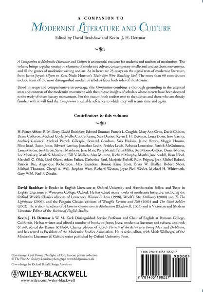 Produktbild: Companion to Modernist Literature
