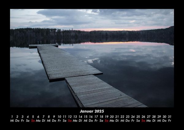 Produktbild: Die Seen der Erde 2025 Fotokalender DIN A3