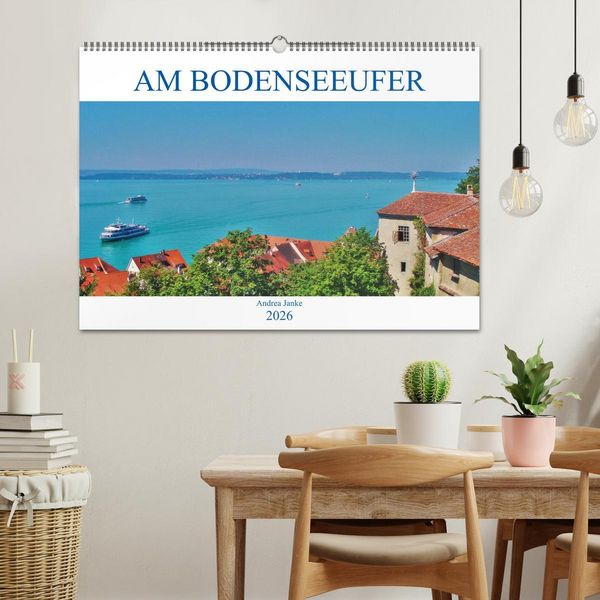 Produktbild: Am Bodenseeufer (Wandkalender 2026 DIN A2 quer), CALVENDO Monatskalender